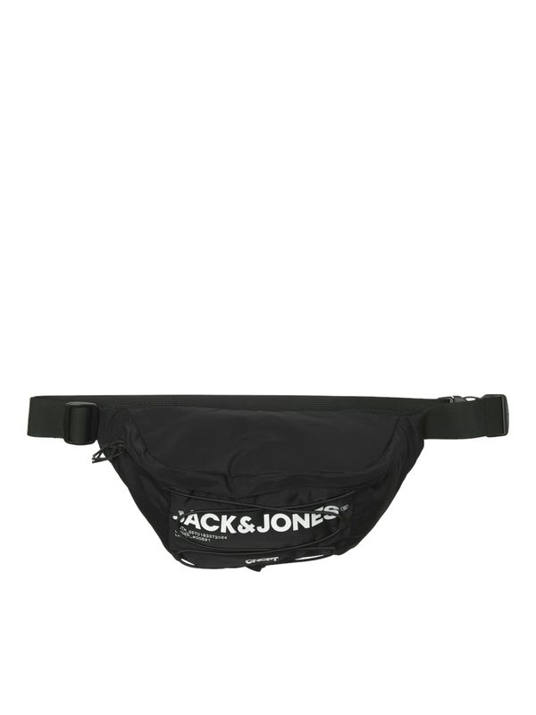 JACK & JONES JACK & JONES Pojasna torbica 'JACZITRUS'  crna / bijela
