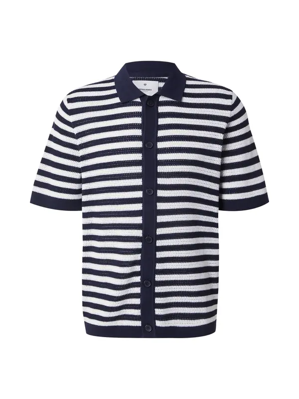 Jack & Jones Premium Jack & Jones Premium Košulja 'JPRBLAJones'  mornarsko plava / bijela