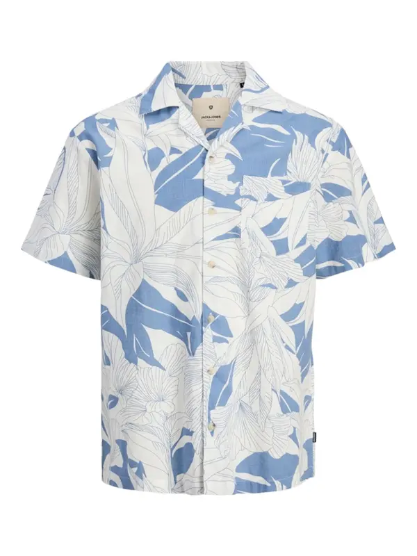 Jack & Jones Premium Jack & Jones Premium Košulja 'JPRBLUBahamas'  plava / bijela
