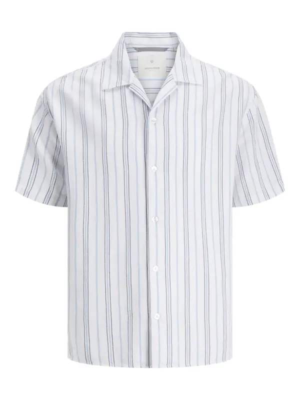 Jack & Jones Premium Jack & Jones Premium Košulja 'JPRCCMONTANA DOBBY'  noćno plava / kraljevsko plava / bijela