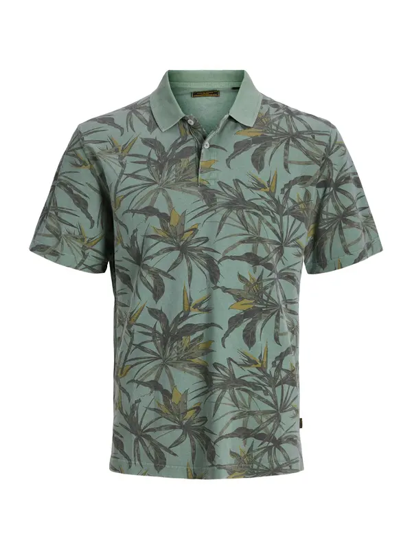 Jack & Jones Premium Jack & Jones Premium Majica 'JPRBLUHAWAII'  maslinasta / kivi zelena / svijetlozelena