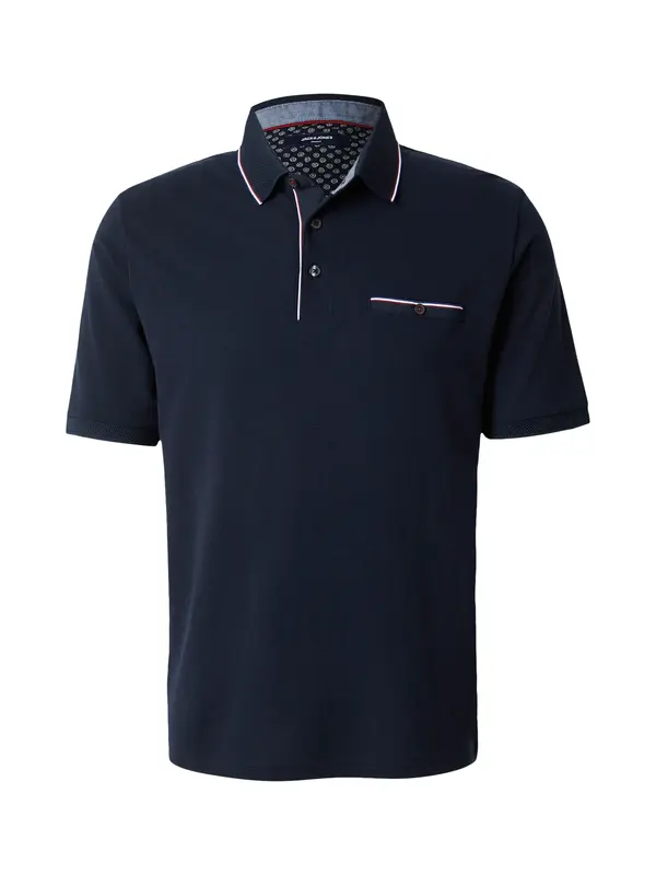 Jack & Jones Premium Jack & Jones Premium Majica  plava / noćno plava / bijela