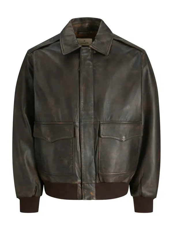 Jack & Jones Premium Jack & Jones Premium Prijelazna jakna 'JPRBLUchapman'  tamno smeđa