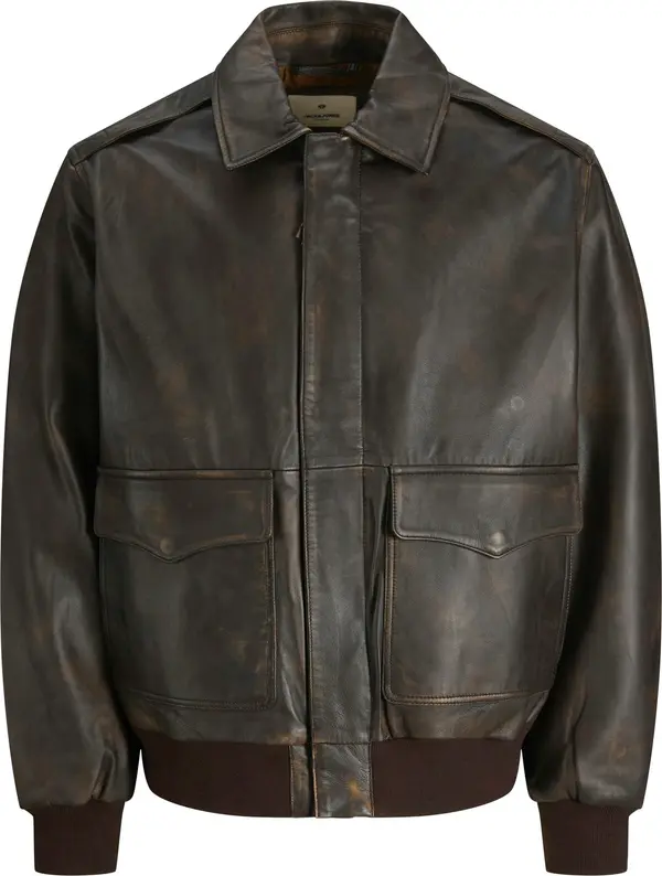Jack & Jones Premium Jack & Jones Premium Prijelazna jakna 'JPRBLUchapman'  tamno smeđa