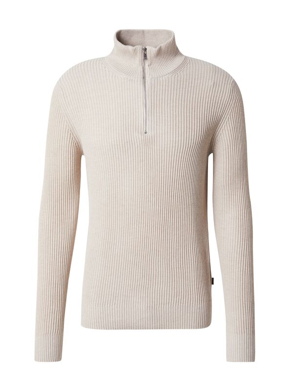 Jack & Jones Premium Jack & Jones Premium Pulover 'BLALIAM'  bež siva