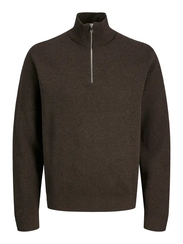 Jack & Jones Premium Jack & Jones Premium Pulover 'JPRBLAMILANO'  tamno smeđa