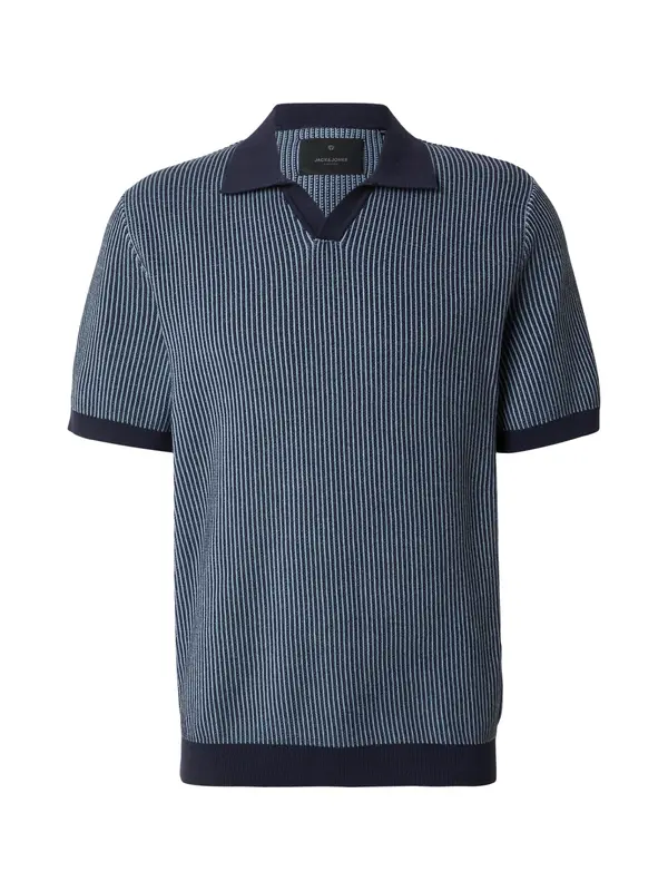 Jack & Jones Premium Jack & Jones Premium Pulover 'JPRBLAPRESTON'  noćno plava / svijetloplava