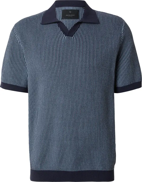 Jack & Jones Premium Jack & Jones Premium Pulover 'JPRBLAPRESTON'  noćno plava / svijetloplava