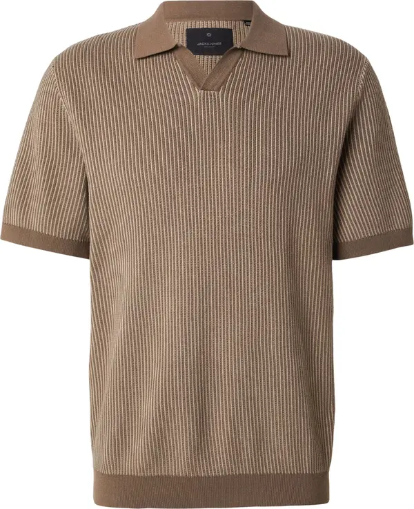 Jack & Jones Premium Jack & Jones Premium Pulover 'JPRBLAPRESTON'  smeđa / svijetlosmeđa