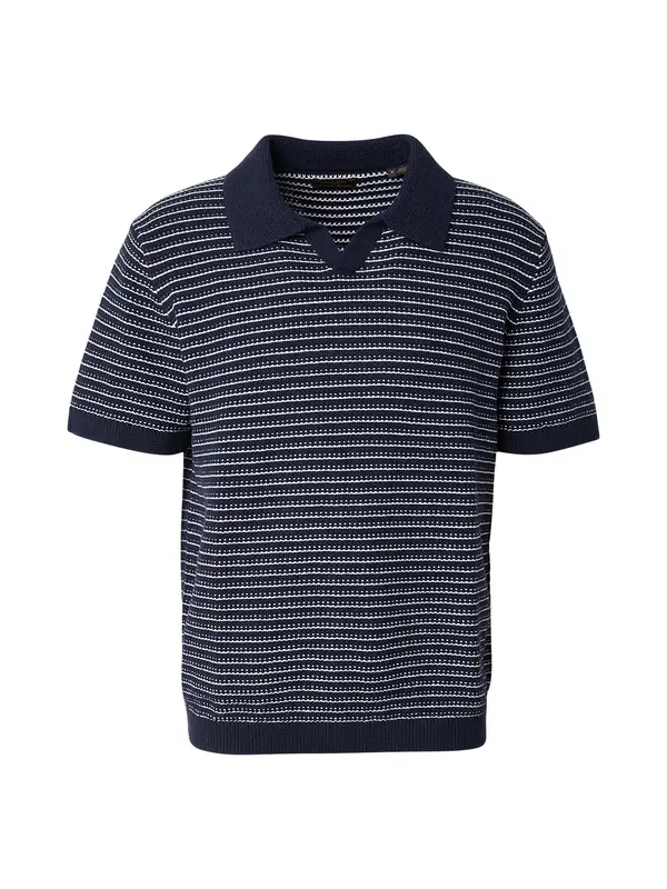 Jack & Jones Premium Jack & Jones Premium Pulover 'JPRBLUASHER'  noćno plava / bijela