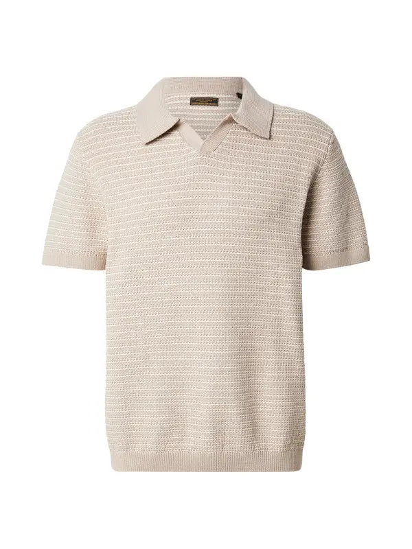 Jack & Jones Premium Jack & Jones Premium Pulover 'JPRBLUASHER'  taupe siva / bijela