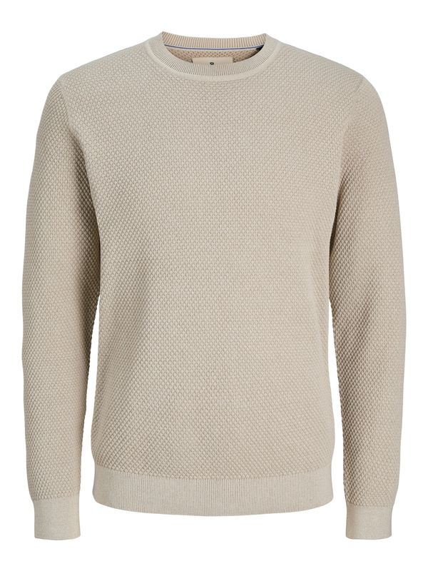 Jack & Jones Premium Jack & Jones Premium Pulover 'JPRBLUNOAH'  taupe siva