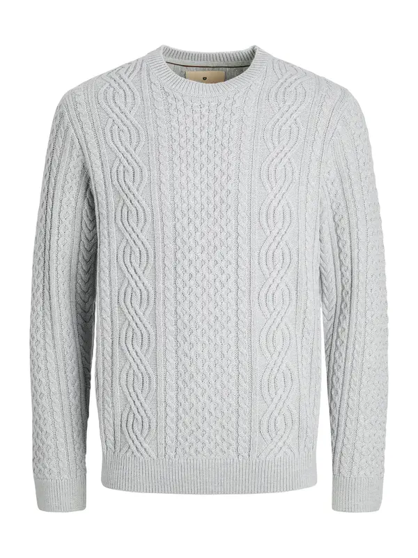 Jack & Jones Premium Jack & Jones Premium Pulover 'JPRBLUsean'  svijetlosiva
