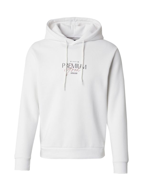 Jack & Jones Premium Jack & Jones Premium Sweater majica 'JPRBLAHAROLD'  bijela