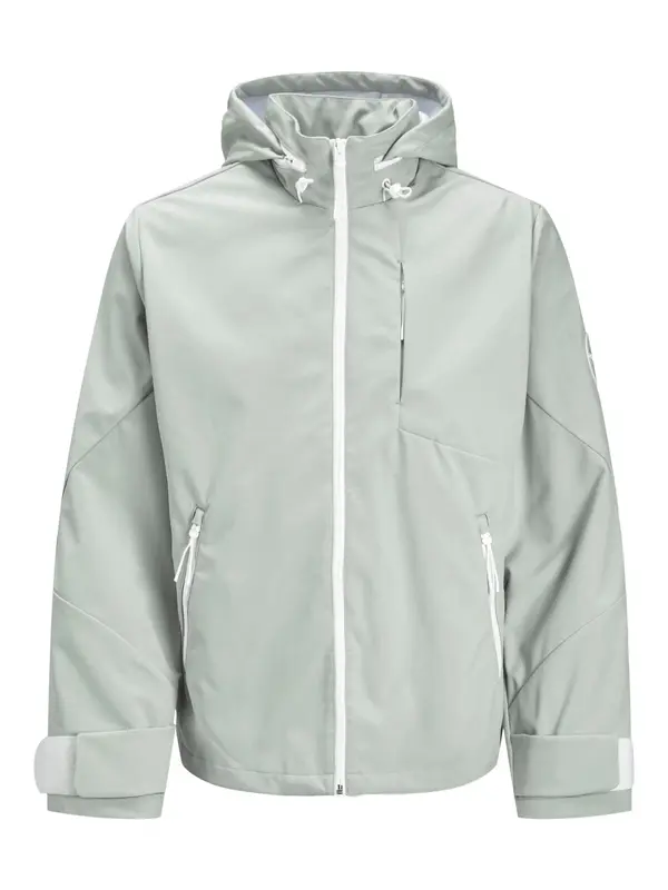 JACK & JONES JACK & JONES Prijelazna jakna 'Flit'  pastelno zelena / bijela