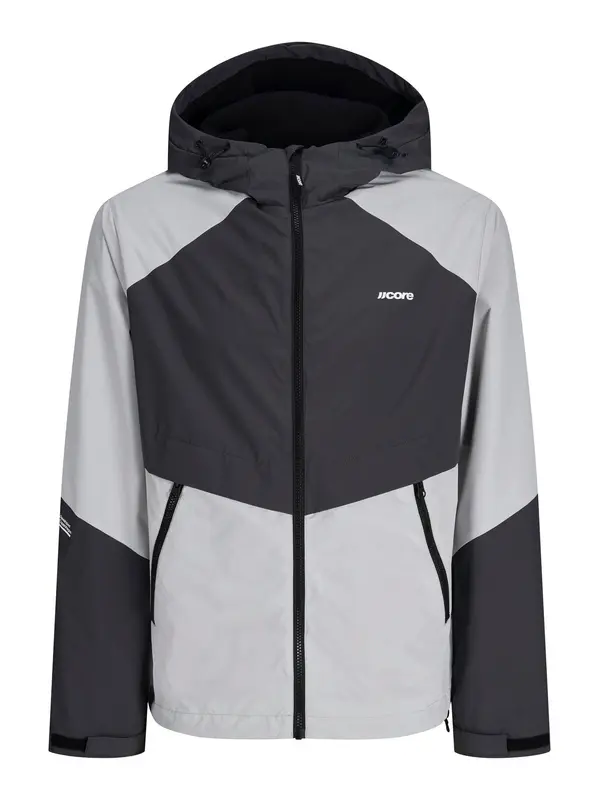 JACK & JONES JACK & JONES Prijelazna jakna 'JCOCLUB'  grafit siva / svijetlosiva