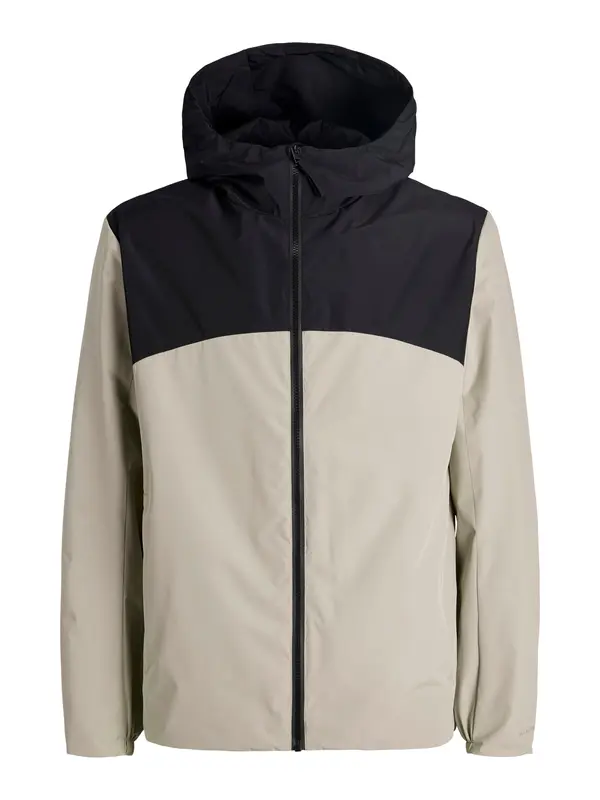 JACK & JONES JACK & JONES Prijelazna jakna 'JJESoho'  cappuccino / crna
