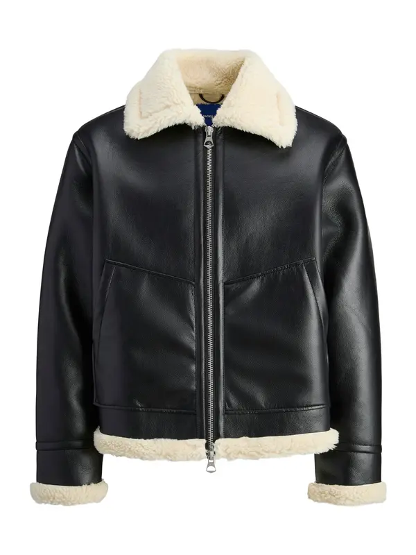 JACK & JONES JACK & JONES Prijelazna jakna 'JORLIVERPOOL'  boja pijeska / crna
