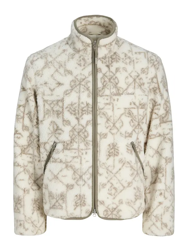 JACK & JONES JACK & JONES Prijelazna jakna 'JORNORREBRO'  kaki / bijela
