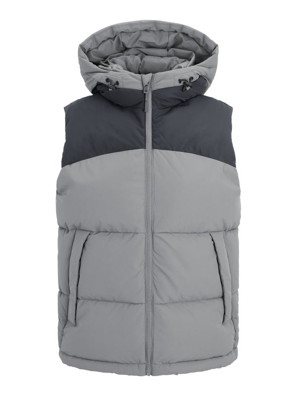 JACK & JONES JACK & JONES Prsluk 'AERO'  antracit siva / svijetlosiva