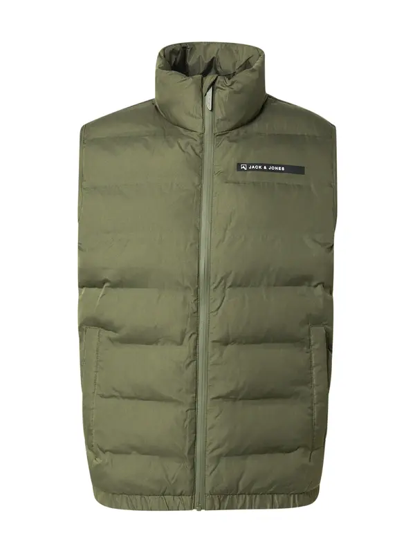 JACK & JONES JACK & JONES Prsluk 'JJALPES'  kraljevski zelena / bijela