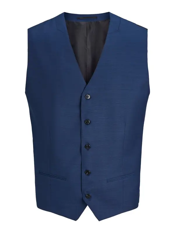 JACK & JONES JACK & JONES Prsluk od odijela  kobalt plava