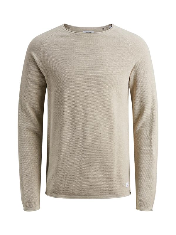 JACK & JONES JACK & JONES Pulover 'Hill'  tamno bež
