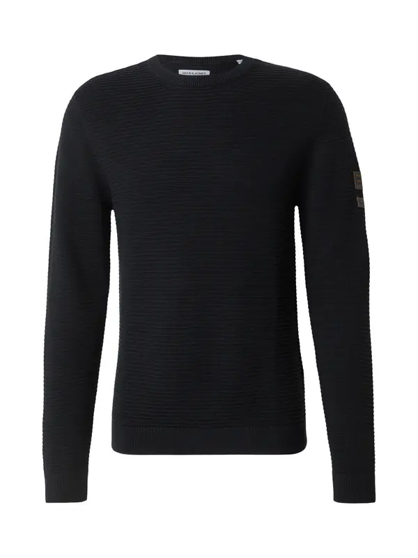 JACK & JONES JACK & JONES Pulover 'JJDAYTONA'  crna