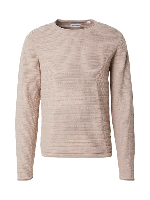 JACK & JONES JACK & JONES Pulover 'JJDUKE'  kameno siva