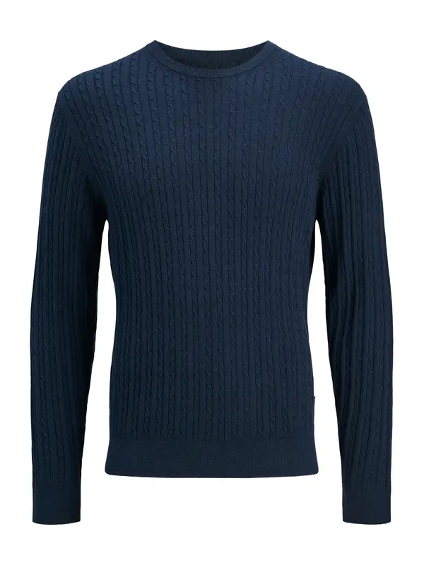 JACK & JONES JACK & JONES Pulover 'JJEEMIL'  mornarsko plava