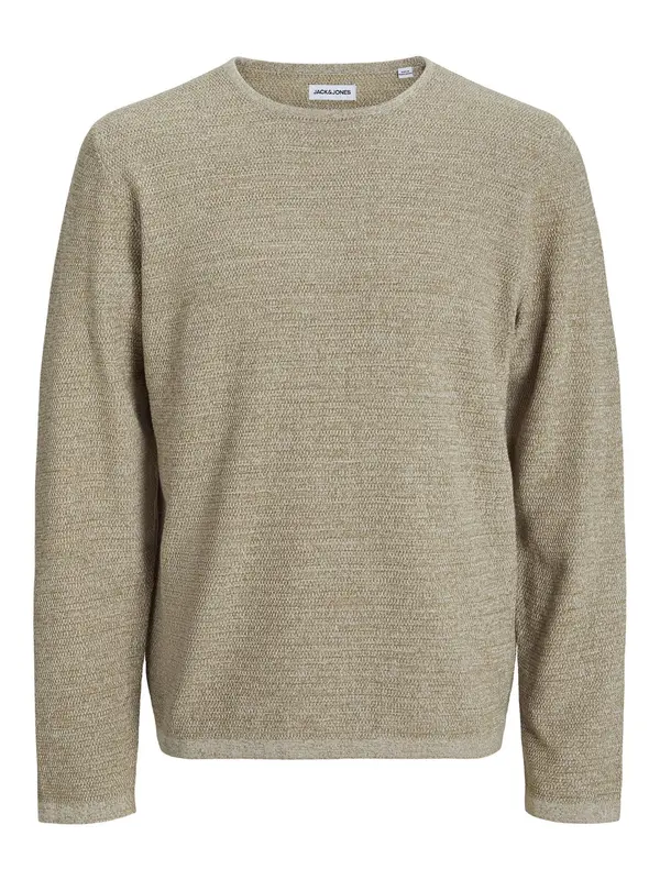 JACK & JONES JACK & JONES Pulover 'JJEGeorge'  bež siva