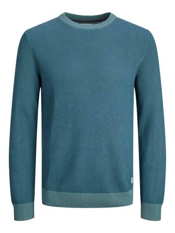 JACK & JONES JACK & JONES Pulover 'JJEGlobe'  cijan plava