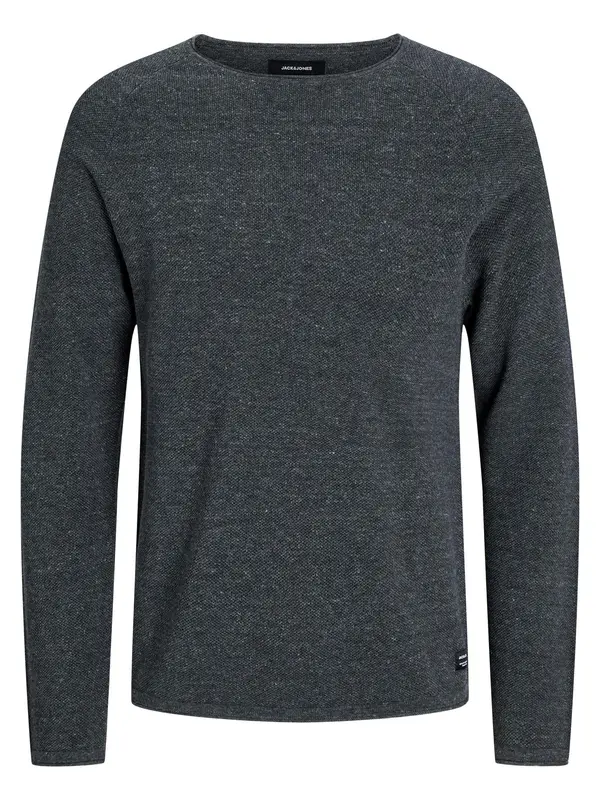 JACK & JONES JACK & JONES Pulover 'JJEHill'  tamo siva