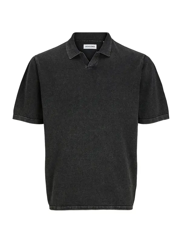 JACK & JONES JACK & JONES Pulover 'JJELEO'  crna melange