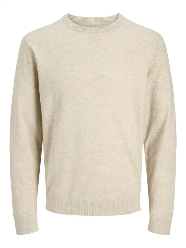 JACK & JONES JACK & JONES Pulover 'JJEPerfect'  boja pijeska
