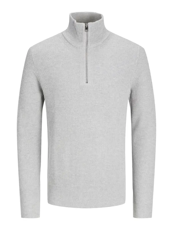 JACK & JONES JACK & JONES Pulover 'JJEPerfect'  svijetlosiva