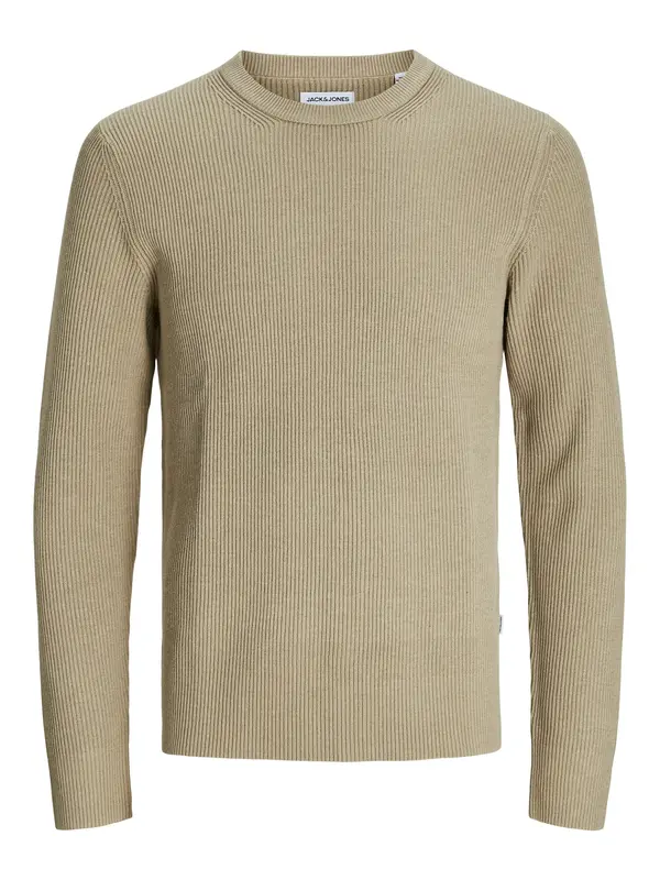 JACK & JONES JACK & JONES Pulover 'JJEPerfect'  tamno bež