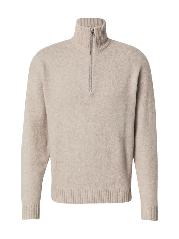 JACK & JONES JACK & JONES Pulover 'JJESoho Ollie'  bež melange