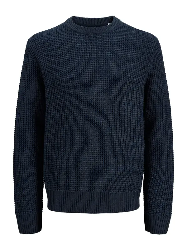 JACK & JONES JACK & JONES Pulover 'JJGLOBAL'  noćno plava