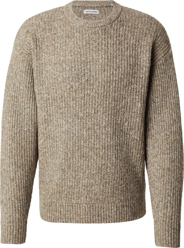 JACK & JONES JACK & JONES Pulover 'JJGRADY'  bež melange