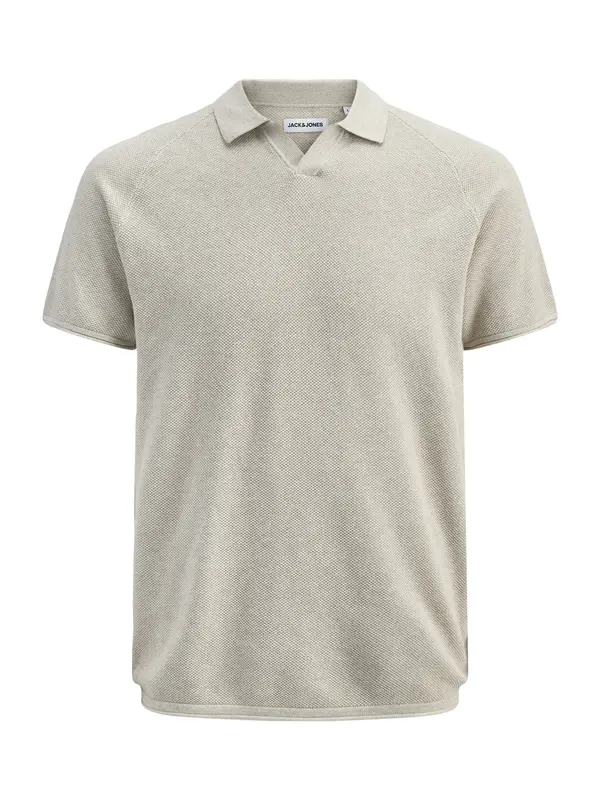 JACK & JONES JACK & JONES Pulover 'JJHill'  ecru/prljavo bijela