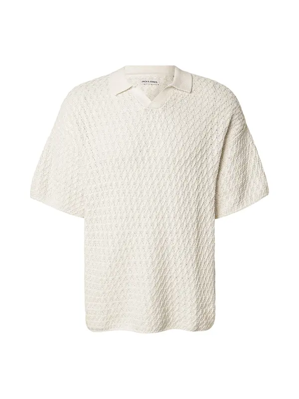 JACK & JONES JACK & JONES Pulover 'JJHUDSON'  bijela