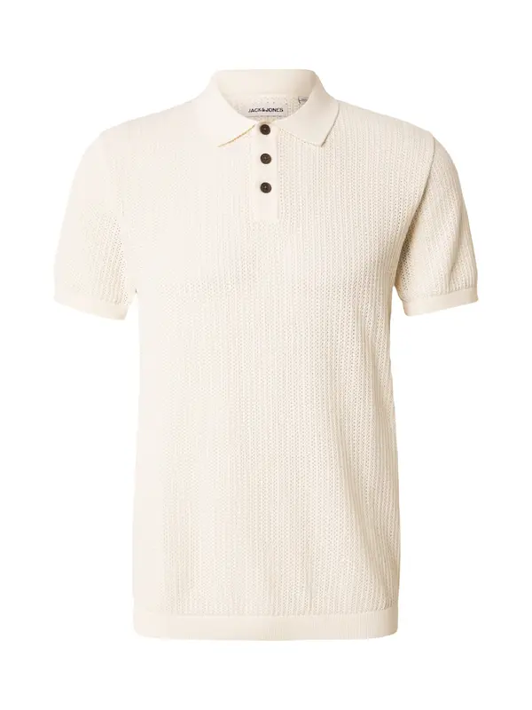 JACK & JONES JACK & JONES Pulover 'JJJESS'  prljavo bijela