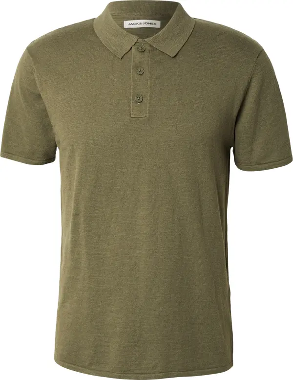 JACK & JONES JACK & JONES Pulover 'JJKANE'  maslinasta