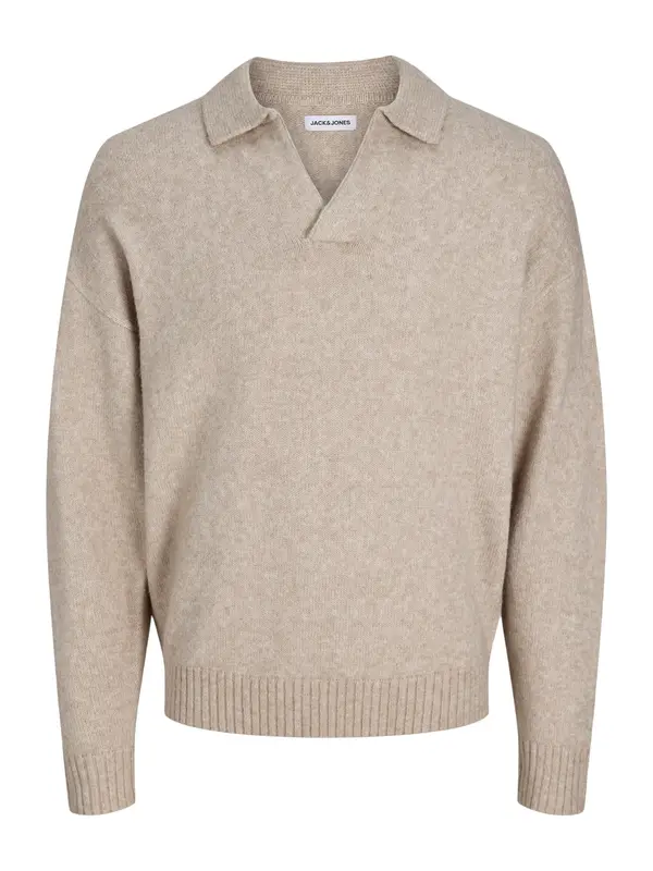 JACK & JONES JACK & JONES Pulover 'JJSOHO OLLIE'  svijetlosiva