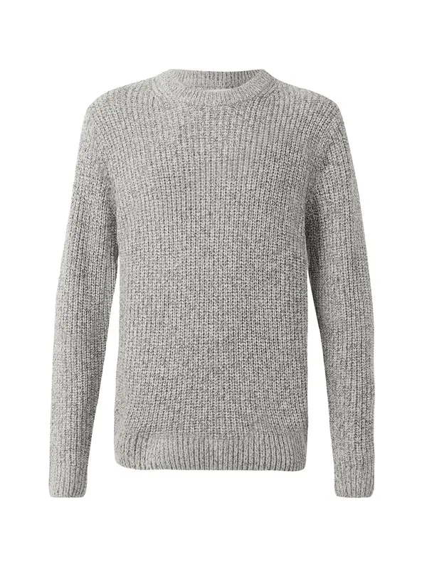 JACK & JONES JACK & JONES Pulover 'JORBLEECKER'  crna / prljavo bijela