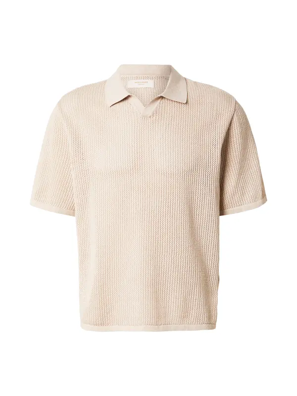 JACK & JONES JACK & JONES Pulover 'JORCASSIS'  bež siva