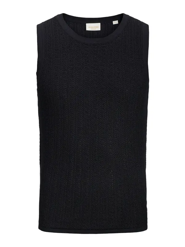 JACK & JONES JACK & JONES Pulover 'JORMenton'  crna