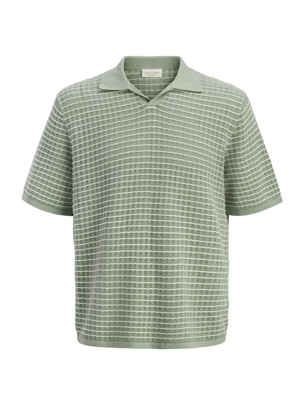 JACK & JONES JACK & JONES Pulover 'JORNantucket'  sivkasto zelena