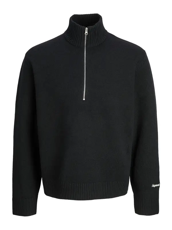 JACK & JONES JACK & JONES Pulover 'JORNorrebro'  crna